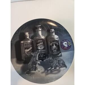 COLLECTIBLE HALLOWEEN DECOR "Potions Apothecary Rats" Plate England
